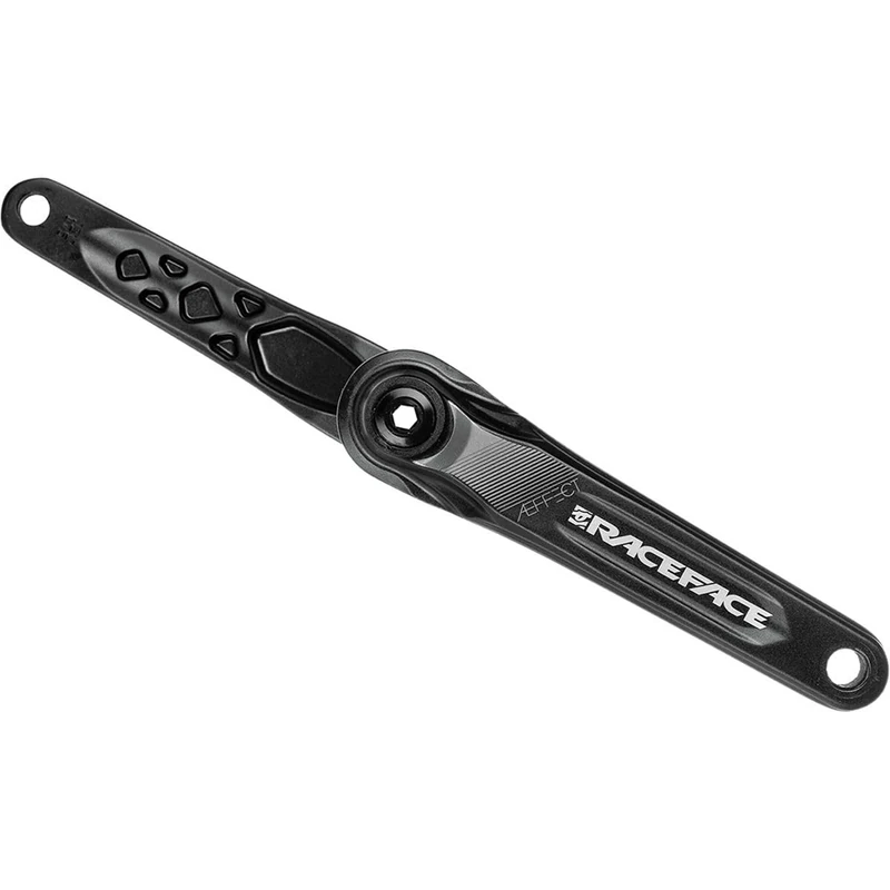 Race Face AEFFECT-165 Cranks (Without Case) - Black Adult Unisex Bicycle Crankset, 165