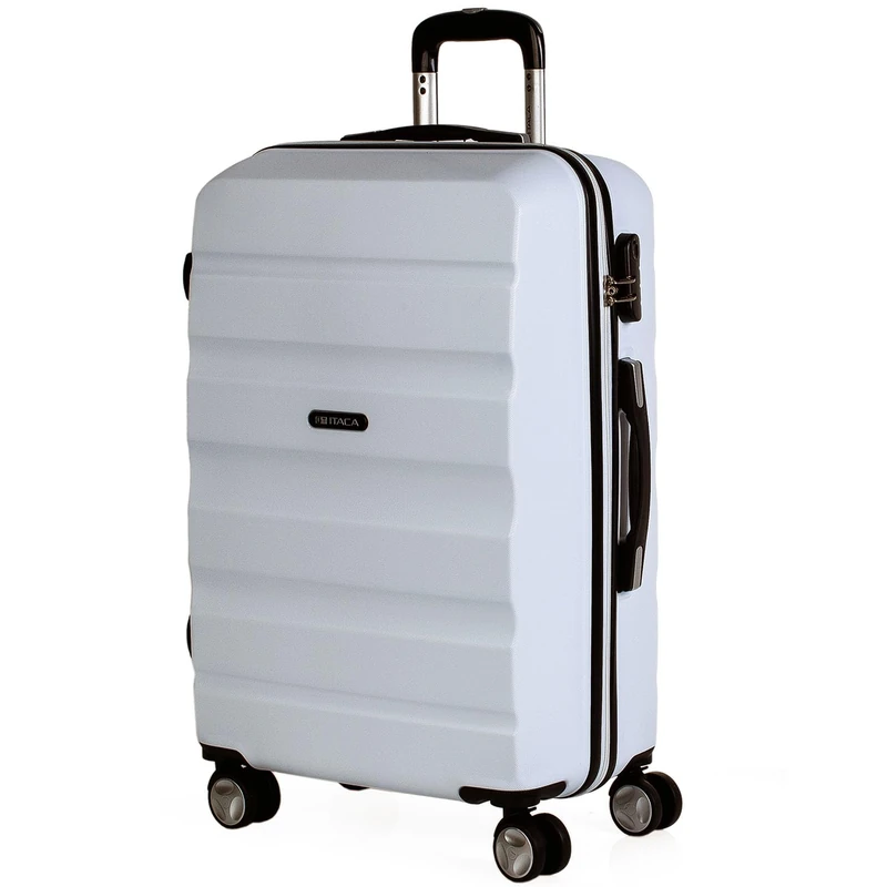 Itaca Elba Suitcase 66 Centimeters 64 White (Blanco)