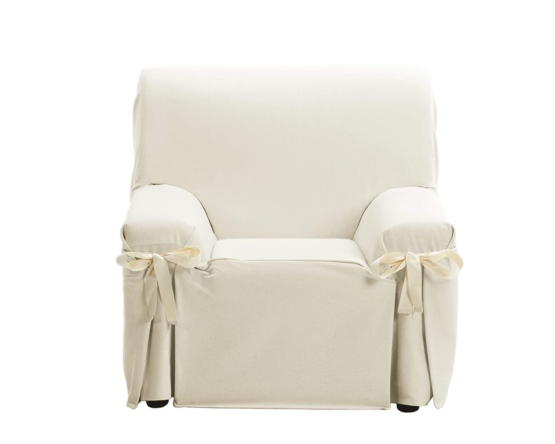 Martina Home Riga Sofa Cover Bows, Beige