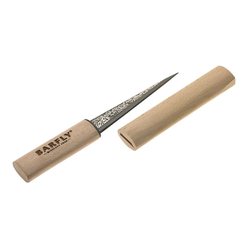 Barfly M37063 Tapered Ice Pick, Stainless Steel, Beech Wood