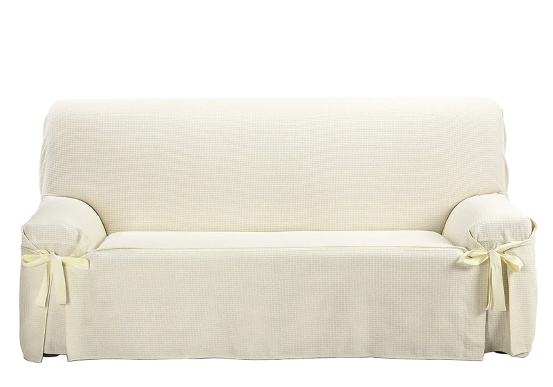 Martina Home Corfu Sofa Cover Ties, Ecru, 3 Seater