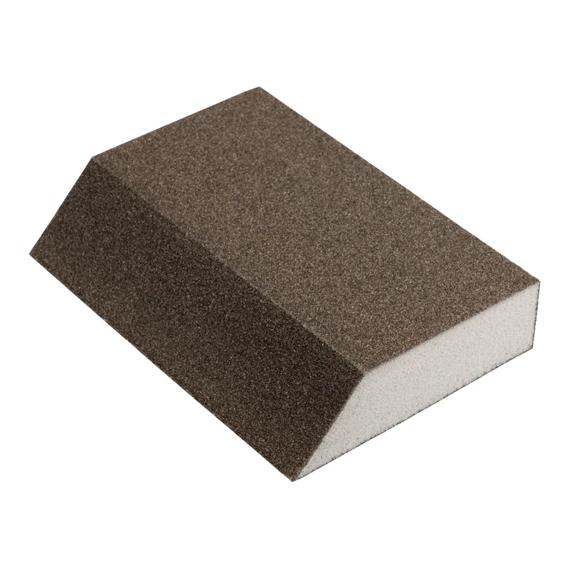 Klingspor 331019 Block Manual, SK 700 A, 120 Grit, 125 x 89 x 25 mm, Set of 100 - Image 1