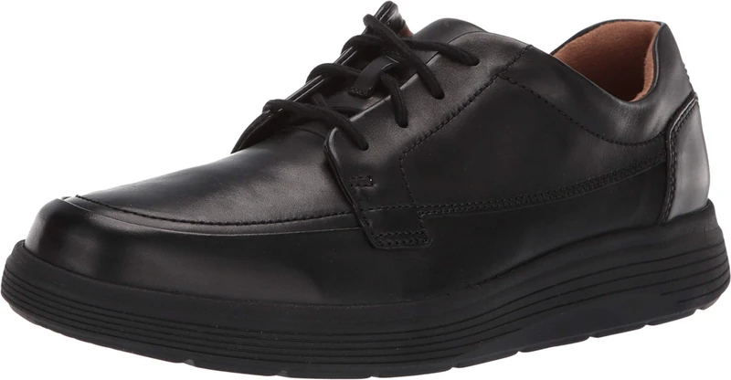 Clarks Men's Un Abode Ease Derbys, Black Leather*6 UK Wide