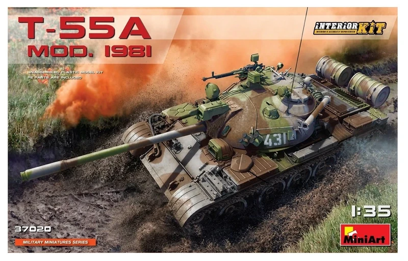 Miniart 1:35 - T-55A Late Mod. 1981 Interior Kit