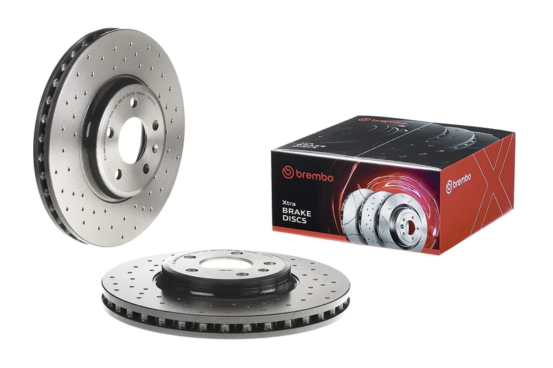 BREMBO 09.A758.1X Brake Discs