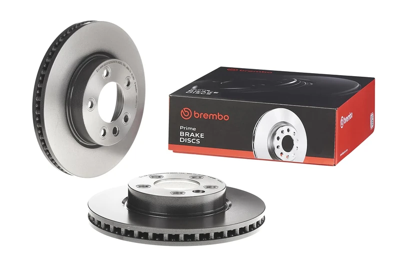Brembo 09.5875.11 - UV coated brake disc (1 disc per box) - Front