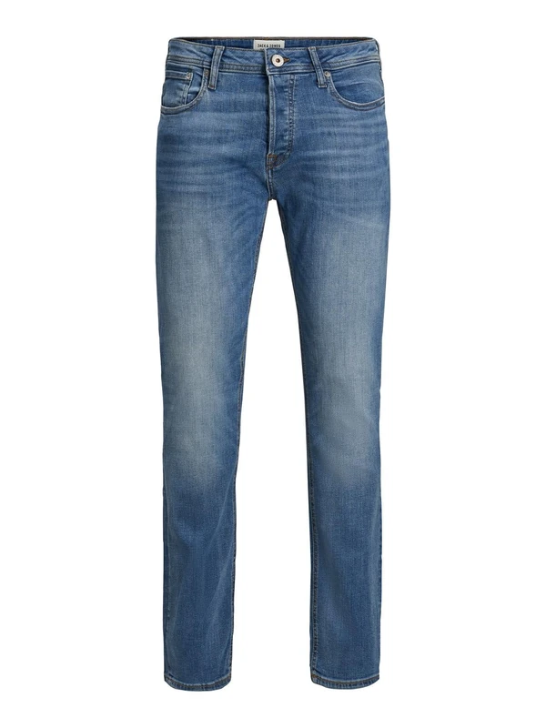 JACK & JONES Slim Straight-fit Jeans Jjitim Jjoriginal AM 782 50SPS NOOS Slim Straight-fit Jeans 34, Blue Denim, (US) 38 / L34