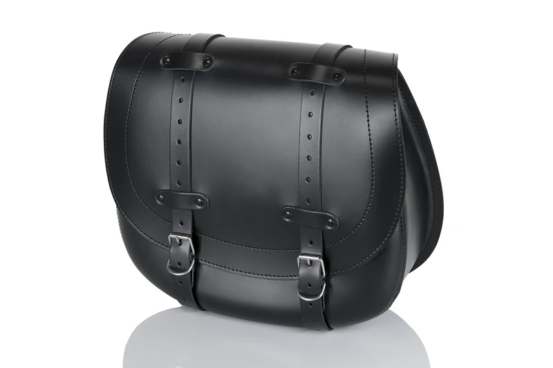 Customaccess Leather Saddlebag Right Side Customacces HD AP0008N model Black, Size