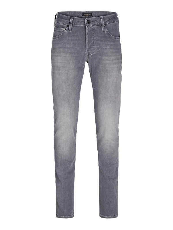 JACK & JONES Men's Jjiglenn Jjicon Jj 257 50sps Noos Slim Jeans, Grey (Grey Denim), W30/L30