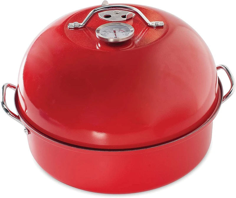 Nordic Ware 365 Kettle Smoker - Indoor/Outdoor BBQ Meat Smoker - Image 1