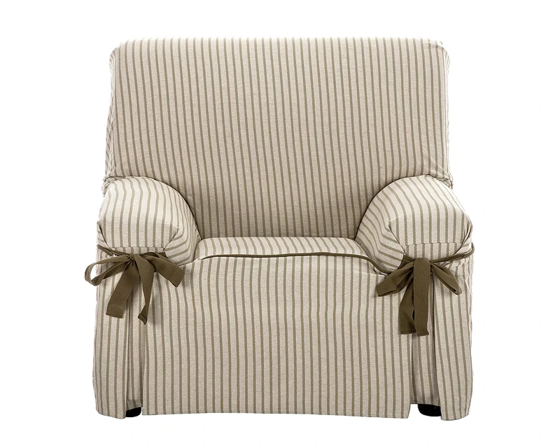 Martina Home Milan Sofa Cover with Bows 1 places 1 Space Linen