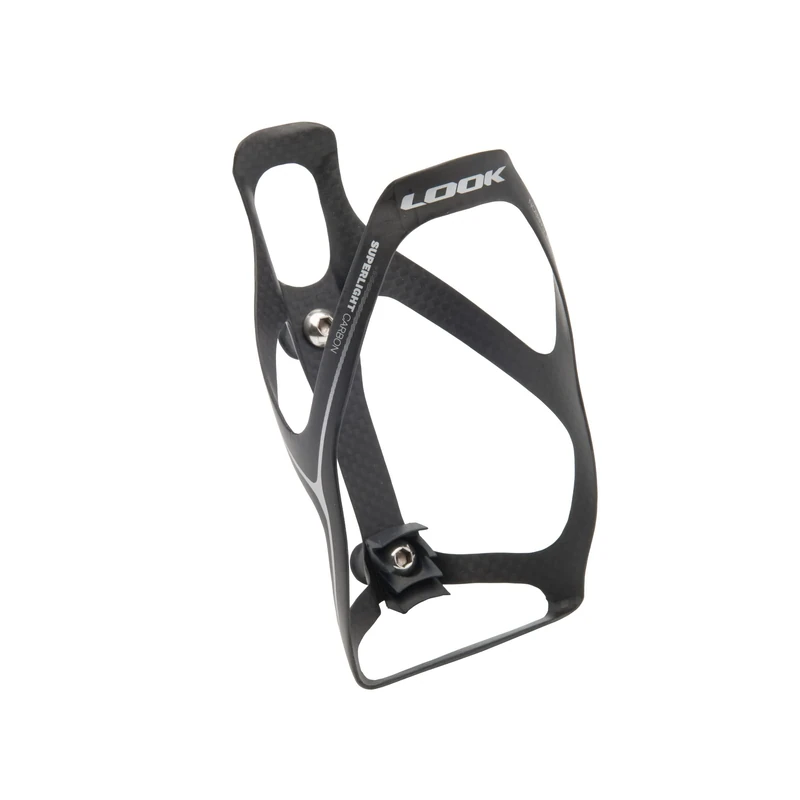 LOOK Unisex - Adult Super Light Bottle Holder, Black/Silver Matt, One Size