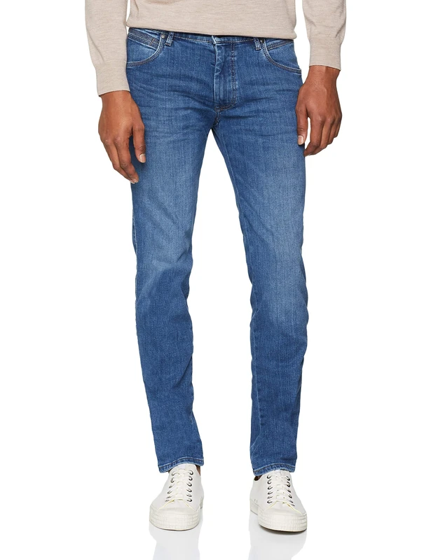 bugatti Men's Jeans Power Stretch Men's Slim Jeans Denim, Blue (Blue 361), 30 W/34 L