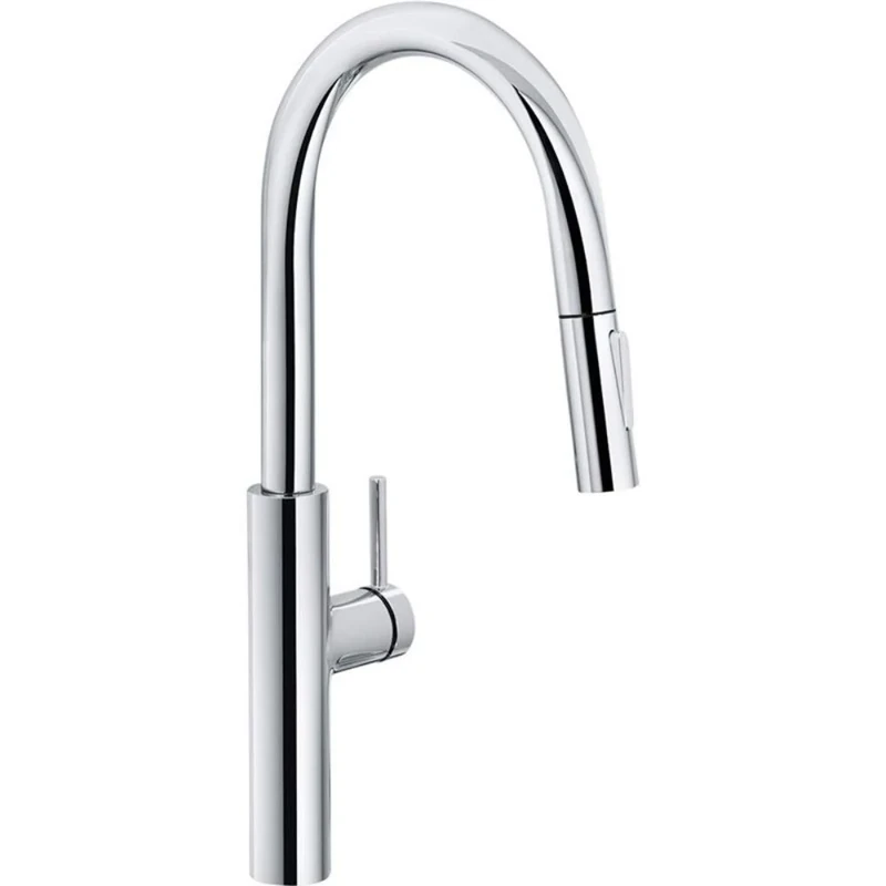 Franke Kitchen Sink tap with Pull-Out spout Pescara XL Slide-in-Chrome 115.0523.290, Grey