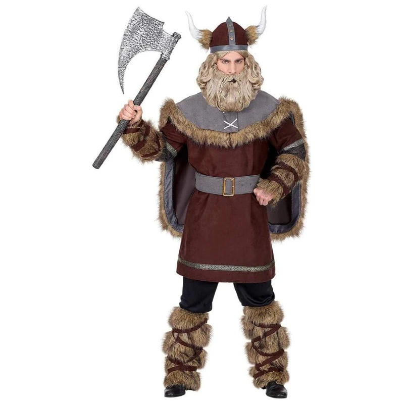 Widmann Viking (tunic, pants, belt, boot covers, cape, helmet) - (M)
