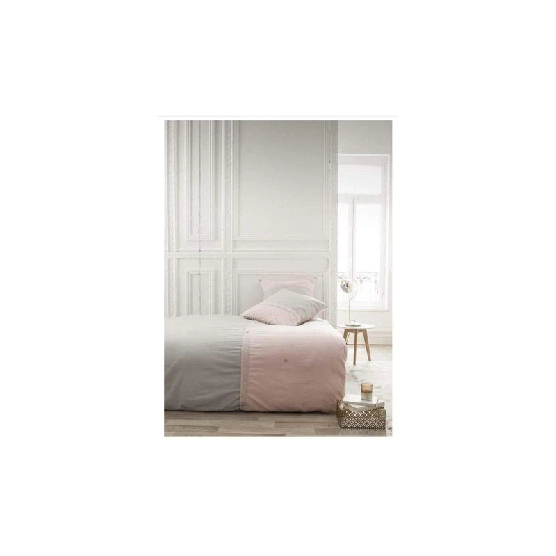 TODAY Duvet Cover and Pillowcases, Grey, 240 x 260 cm