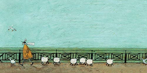 Sam Toft (Moses Follows That Picnic Basket 30 x 60cm Canvas Print - Image 1