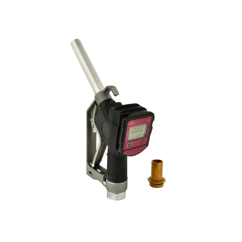 Geko G00950 Fuel Nozzle With Lcd Digital Flow Meter, Multi-Colour
