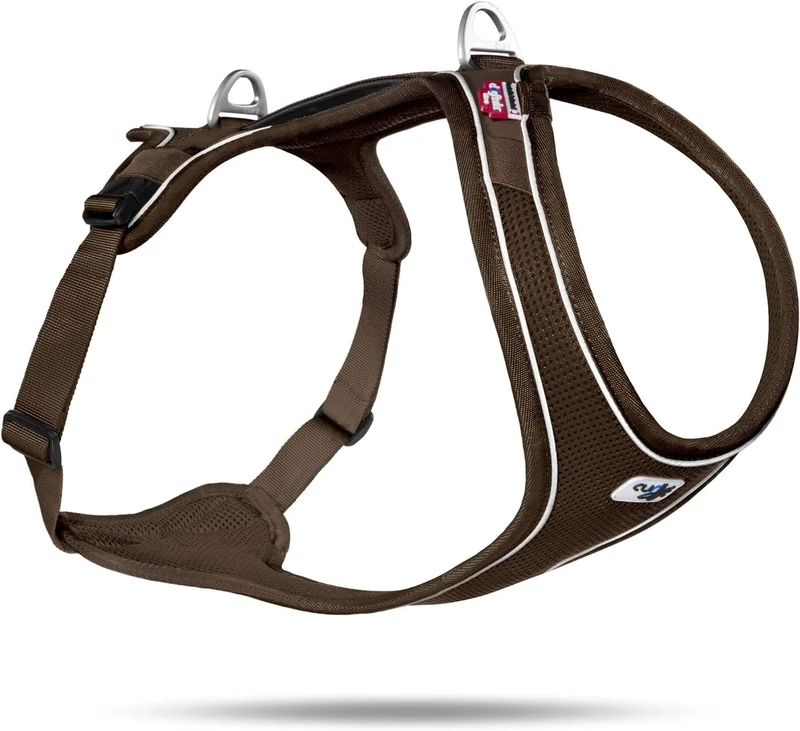 Curli Belka Comfort Harness Brown XS