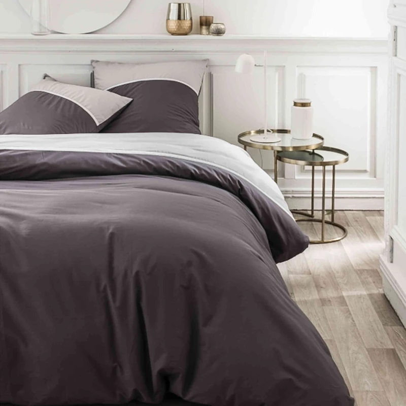 TODAY HC3 Premium Gabin Percale - Cdf/Zinc/Chantilly - (1 HC 240/260 + 2 TB 63/- Tri-Colour Finish - Image 1