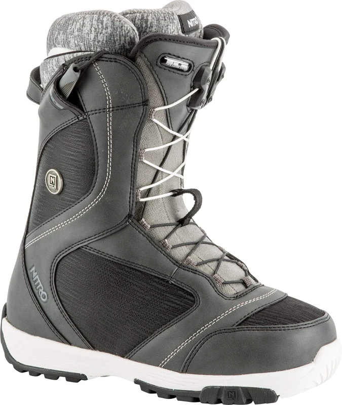 Nitro Snowboards Monarch TLS Boots, Women, womens, 848457, Black, 235