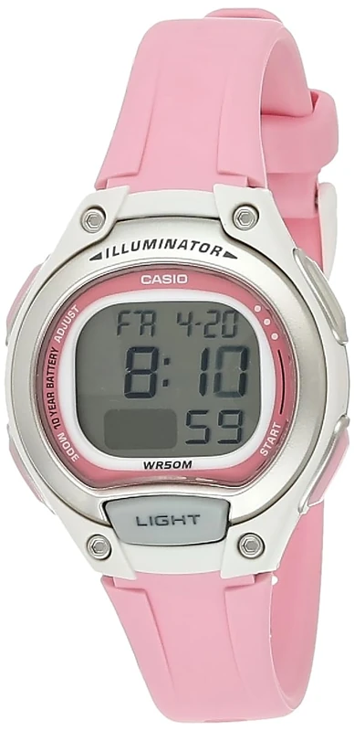 Casio Edifice Watch in Solid Box, 10 Bar, Black LW-203-4AVDF, Black/White, Strip