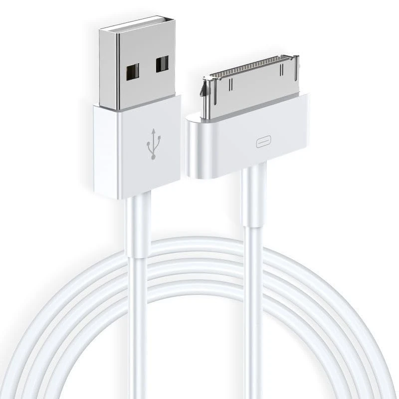 WEDAWN USB to 30-Pin Charger Cable Compatible with iPhone 4/4s/3G/3GS, iPad 1 2 3, iPod Touch 4 3 2 1, iPod Classic 3 2 1, USB Fast Charge & Sync Charging Cord (3.2FT)