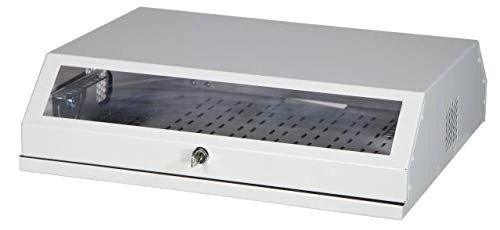 EFB-Elektronik RAL7035 19" Wall Housing 3HE Vertical +5HE Horizontal