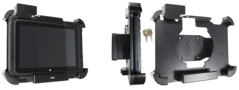 Brodit Charging cradle zebra ET50 / ET55 10.1, 550888 (Zebra ET50/ ET55 10.1 W/lock and 2 keys) - Image 1