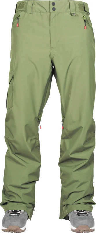 Nitro Snowboards Altai 19 Nitro Men's Snowboarding Trousers Warm Water-Repellent Fully Sealed Seams Simple and Attractive Both Sides Adjustable Waist Trousers, Men, Trousers, 1191-873580, Chive, XS