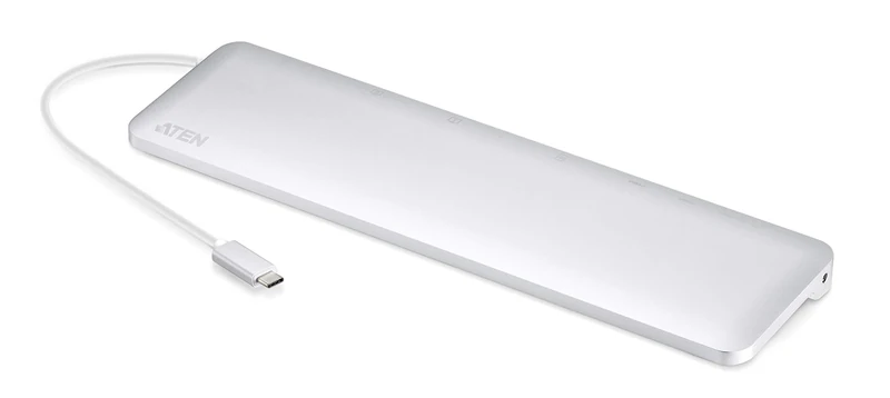 USB-C Multiport Dock with Power Pass-Through Docking Station UH3234 Connects up to 10 devices via USB-C cable