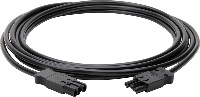 Kopp Connection cable, compatible with GST18 on both sides, colour: black, 6 metres, 226506045