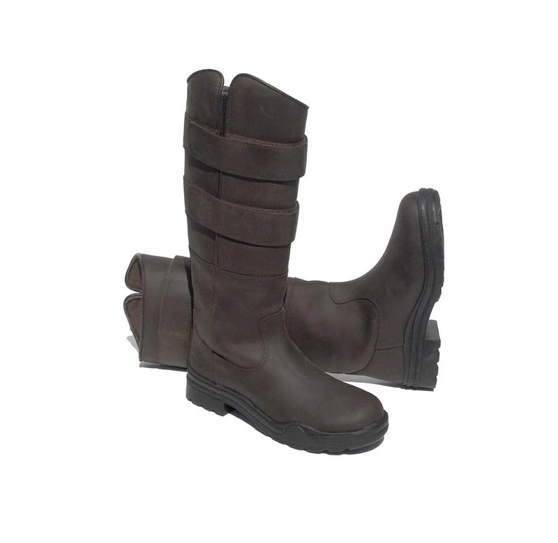 Rhinegold Unisex Kids Rhinegold Childrens Elite Colorado Boot-1-brown Country Boot, Brown, 1 UK