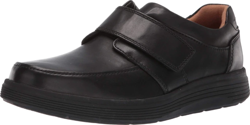 Clarks Men's Un Abode Strap Slippers, Black, 6 UK - Image 1