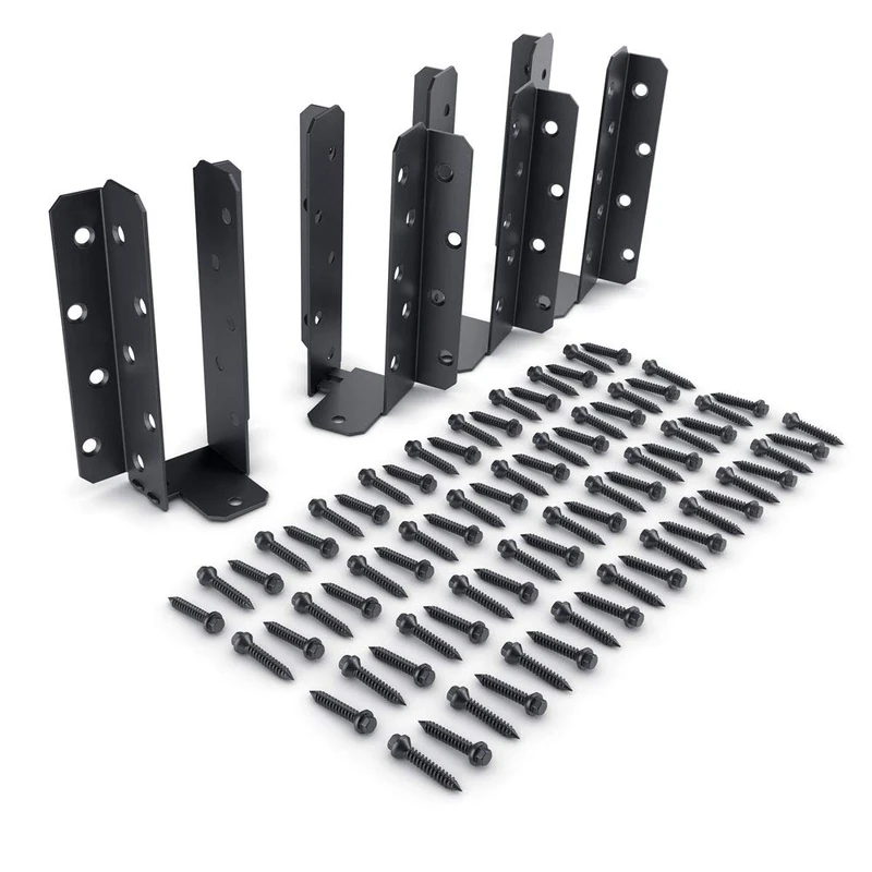 OZCO 51770 Ironwood 8-inch to 10-inch Joist Hanger Flush (4 per Pack)