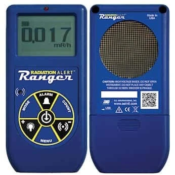 Radiation Alert Ranger Digital Radiation Meter with Internal Sensor