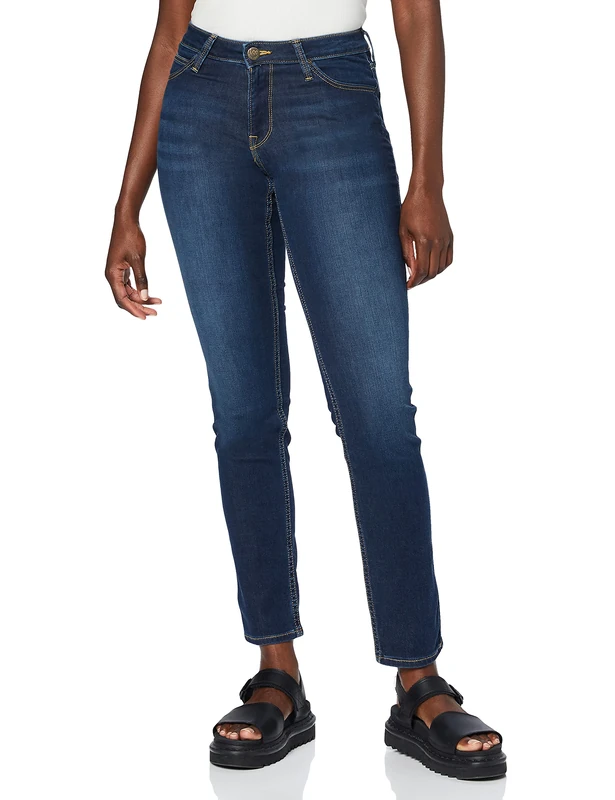 Lee Women's Elly Slim Jeans, Blue (Dark Eve Wan), 24W / 31L