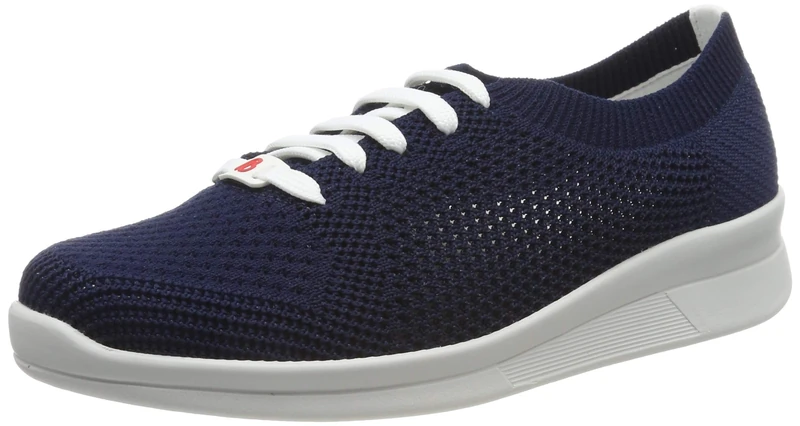 Berkemann Women's Eila Sneaker, Blue Navy 334, 8.5 UK