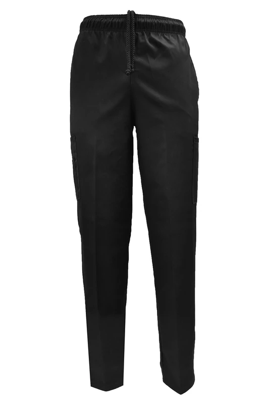 Natural Uniforms Classic Chef Pants (XX-Large, Black)