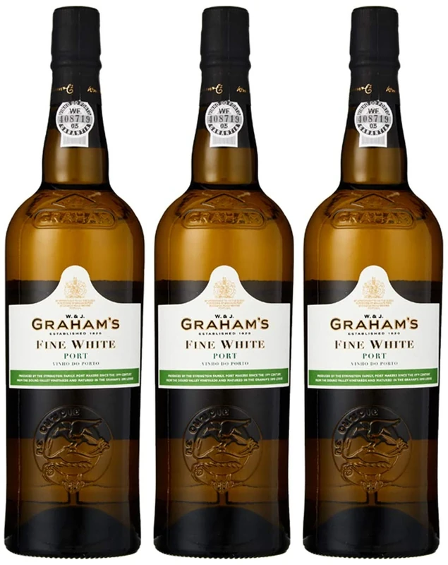 Graham's Fine White Port Wine 75 cl, Case of 3