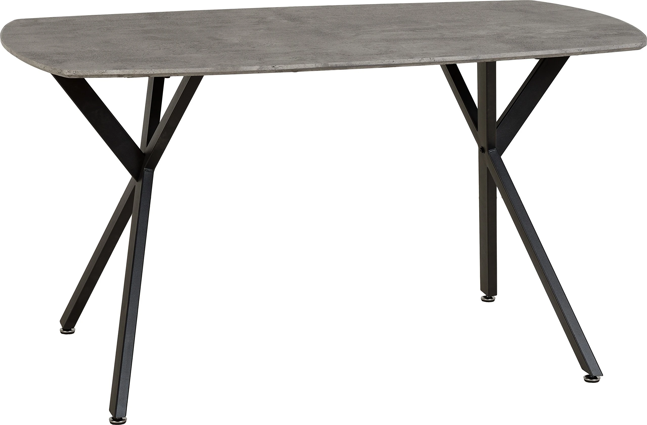 Seconique Athens Rectangular Dining Table in Concrete Effect