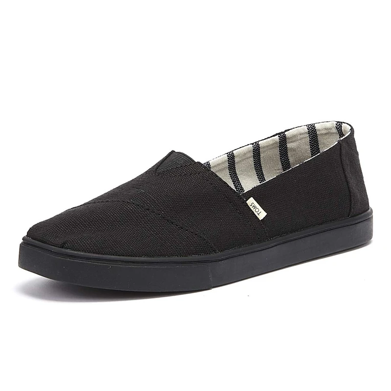 TOMS Women's Alpargata Cupsole Sneaker, Black 01, 4 UK