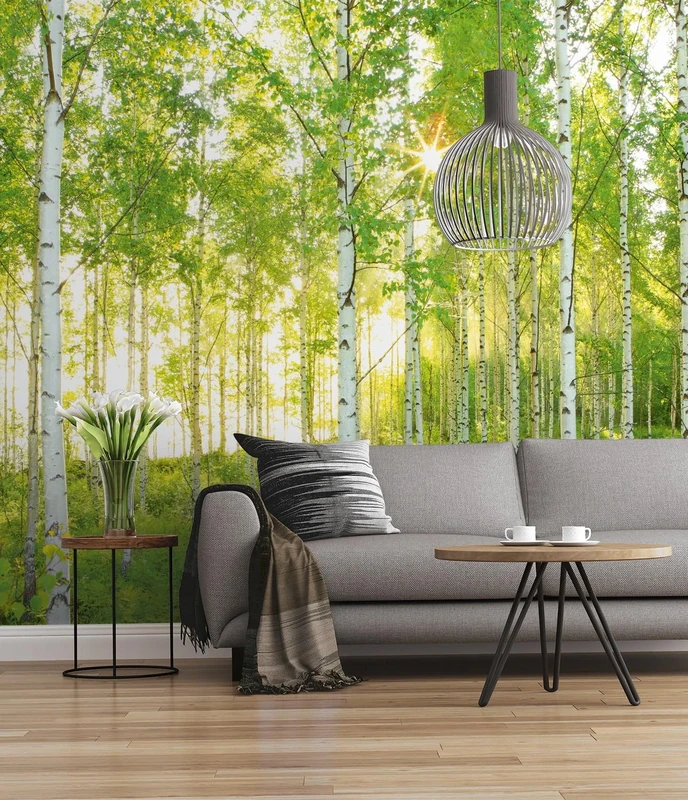 Komar 519 DV3 Digital Print Fleece Photo Wallpaper Green 300 cm x 250 cm (Wide x Height)