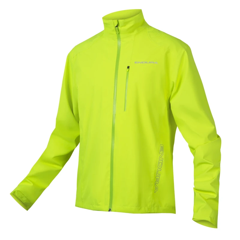 Endura Hummvee Waterproof Cycling Jacket | MTB Jacket | Zip Pockets | Breathable | Ventilated | Durable Jacket, Yellow, L