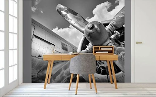 Scenolia AVIATION Panoramic Poster Wallpaper 4 x 2.70 m XXL HD Design