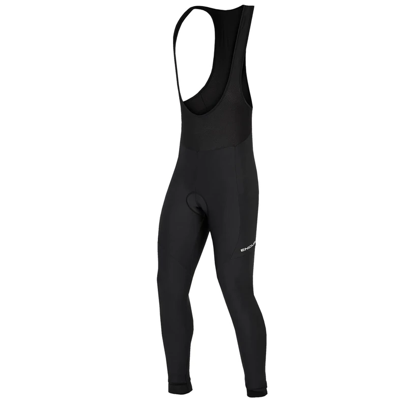 Endura Xtract Cycling Bibtights | Midweight | High-Stretch | Antibacterial Biblongs, Black, M