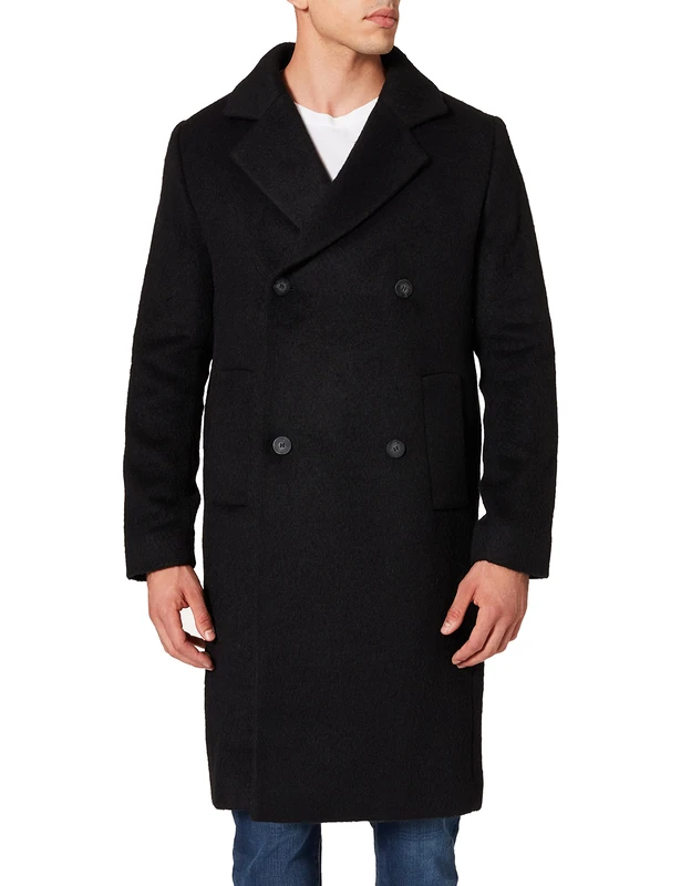 Libertine Libertine Men's Foundation Coat, Black (Black 12), M - Image 1