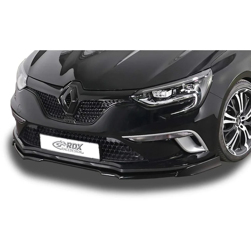 RDX Racedesign Front spoiler Vario-X compatible with Renault Megane IV 5-doors/Grandtour GT & GT-Line 2016- (PU)