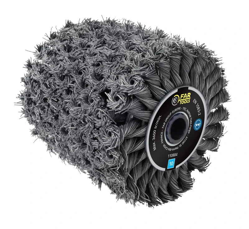 Fartools 110884 Twisted Fibre Metal Brush for Renovator