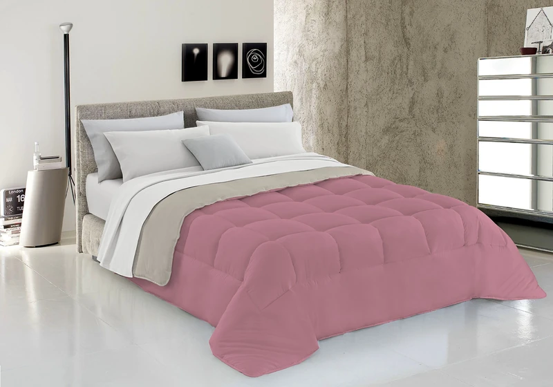 Sogni e Capricci Winter duvet pink/beige, double, Microfiber, 250x200cm